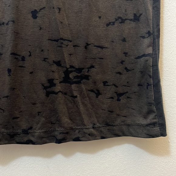 Anatomie Black Burnt Out T-shirt Size M - Picture 9 of 10